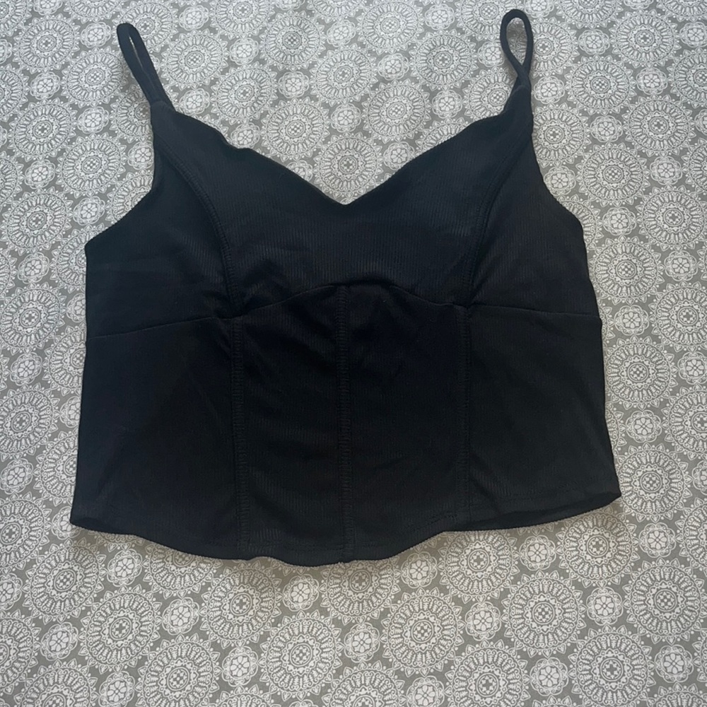 Just Polly new york cropped tank top
